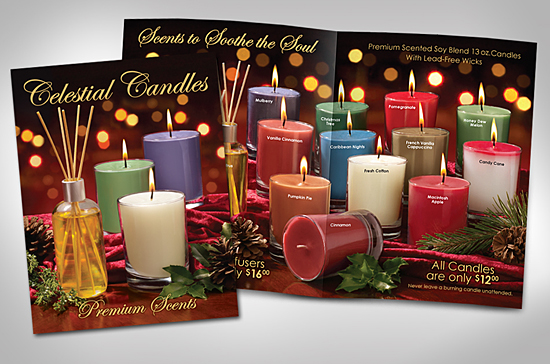 Celestial Candles Brochures