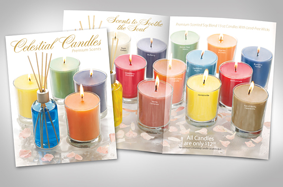 Celestial Candles Brochures